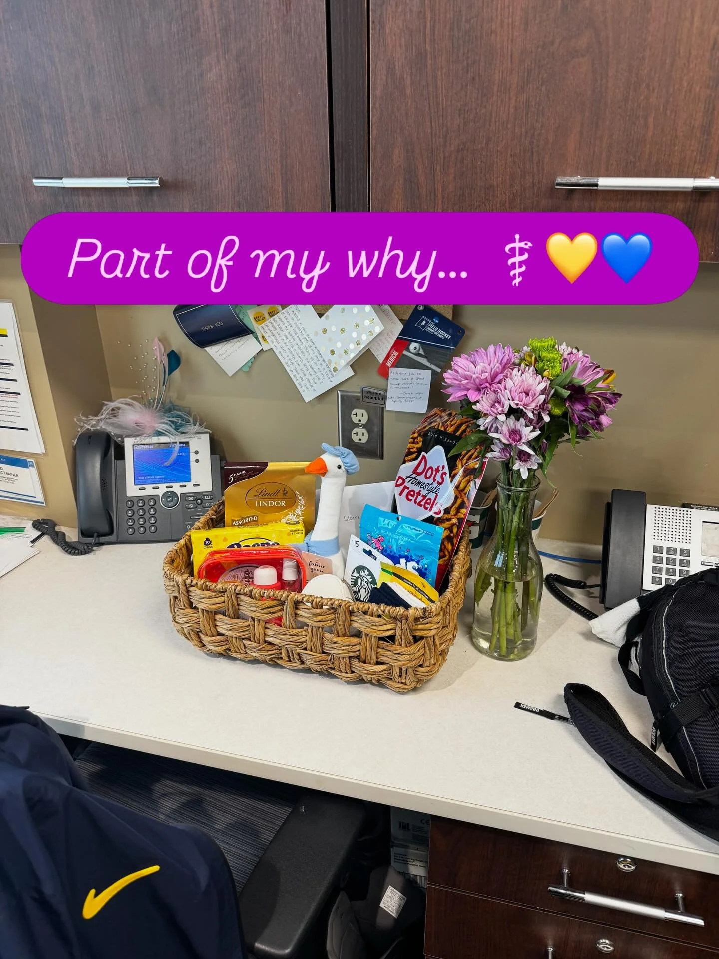 Grateful doesn&rsquo;t quite cover it.

Moments like this remind me why I love what I do. Investing in the next generation of athletic trainers isn&rsquo;t just a responsibility. It&rsquo;s a privilege. 

This thoughtful gift and card meant so much t