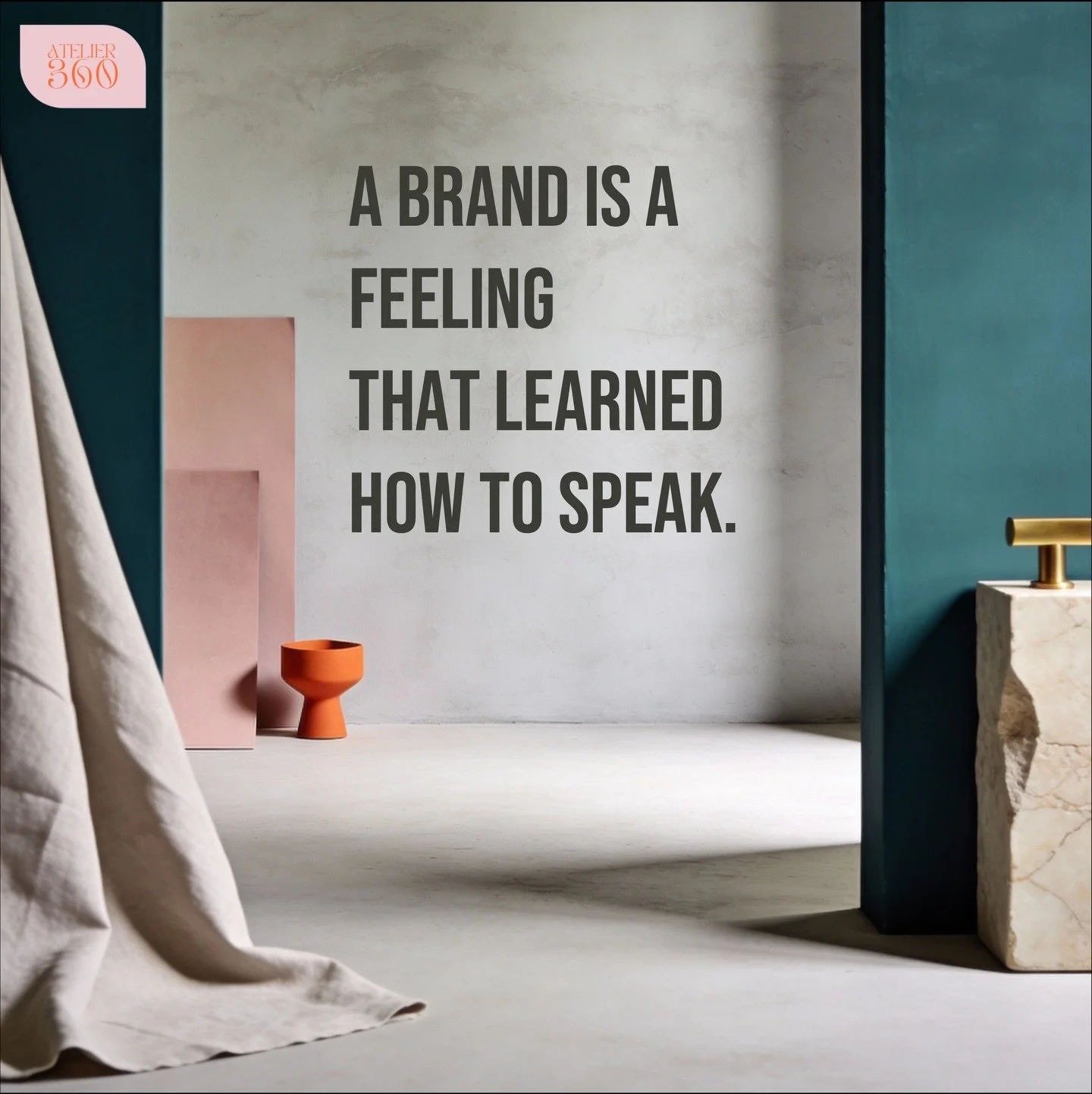 If they don&rsquo;t feel it, they won&rsquo;t hear it.
#BrandStrategy
#DesignThinking
#CustomerExperience