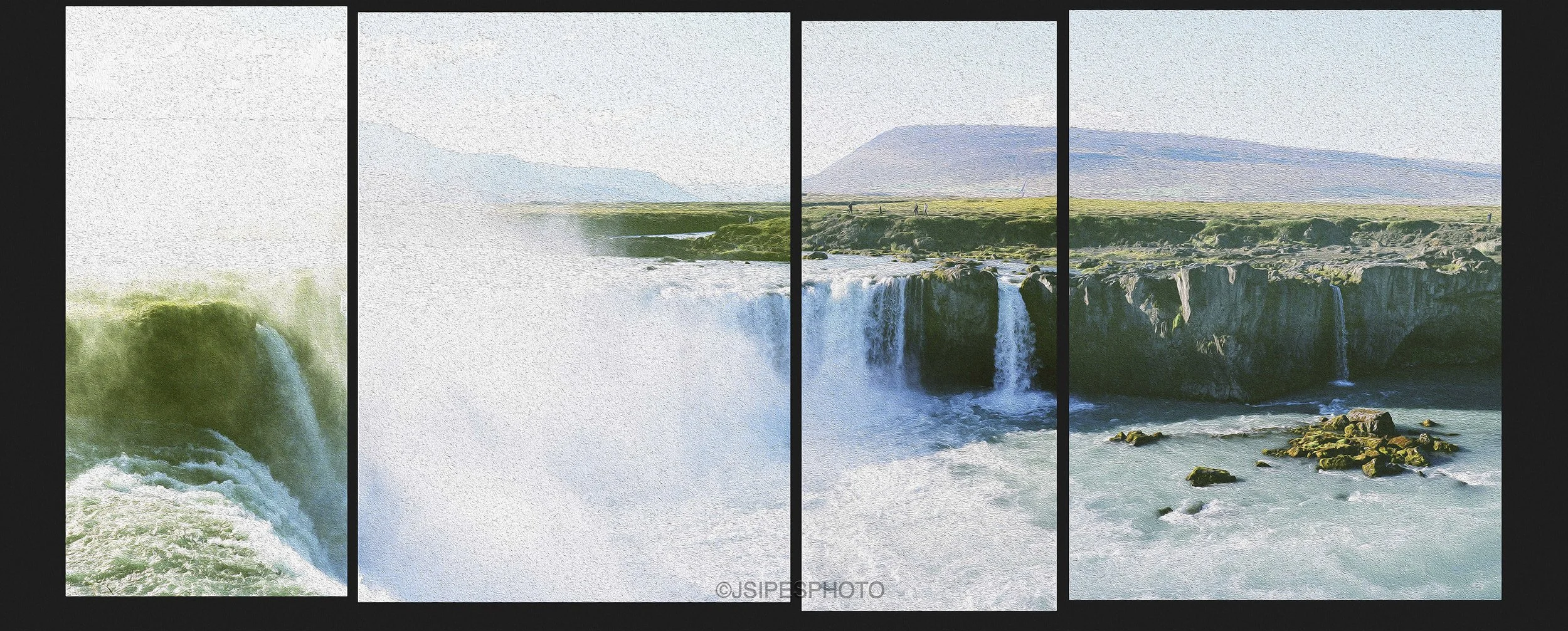 Godafoss Watercolor