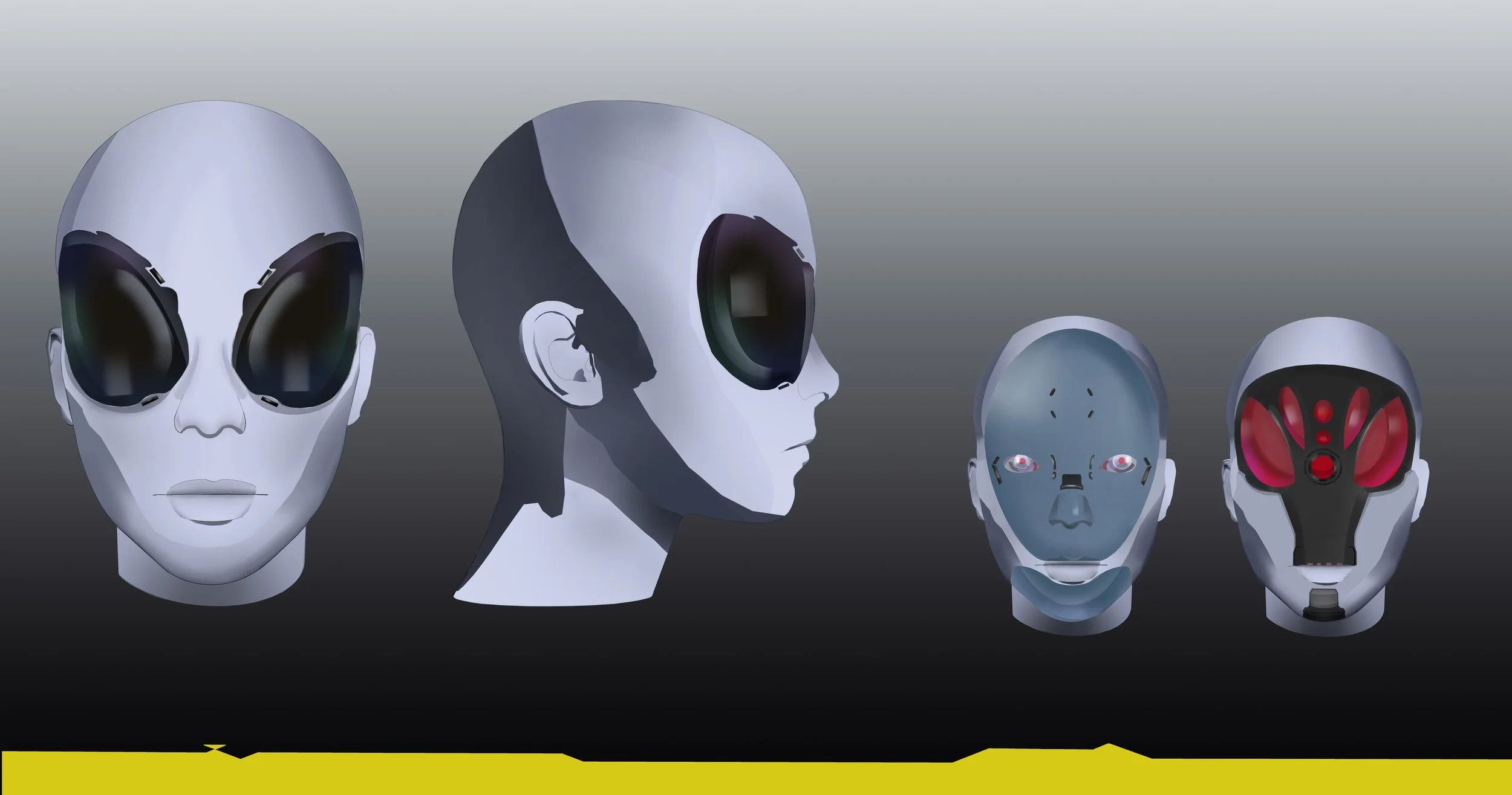 Facial Cyberware Exploration