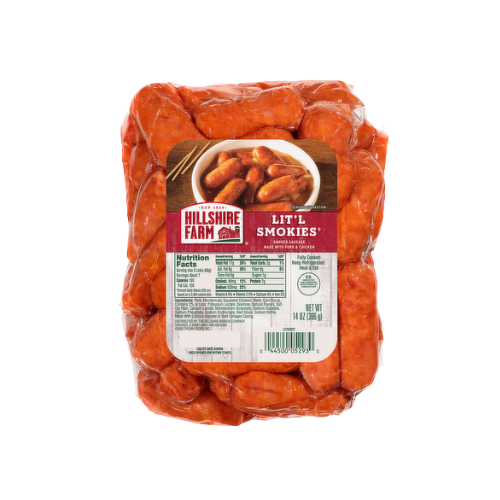 Hillshire Farm Lit'l Smokies Cocktail Sausages 14 OZ.png