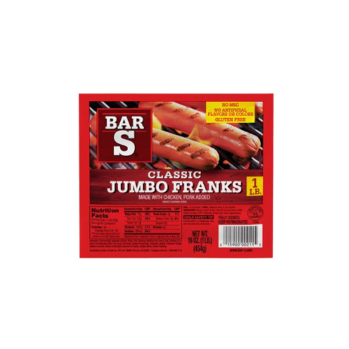 Bar S Chicken Jumbo Franks, 1 lb.png
