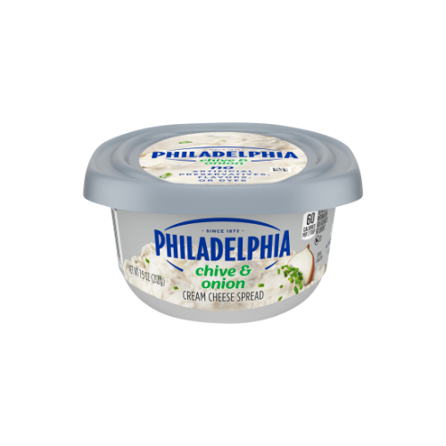 Philadelphia Chive & Onion Cream Cheese Spread 7.5 OZ Tub.png
