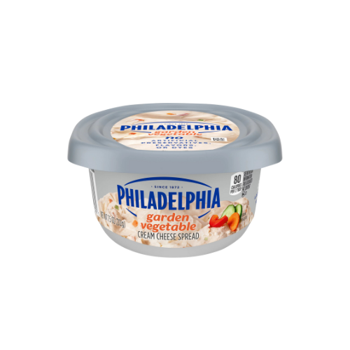 Philadelphia Garden Vegetable Cream Cheese Spread, 7.5 OZ Tub.png