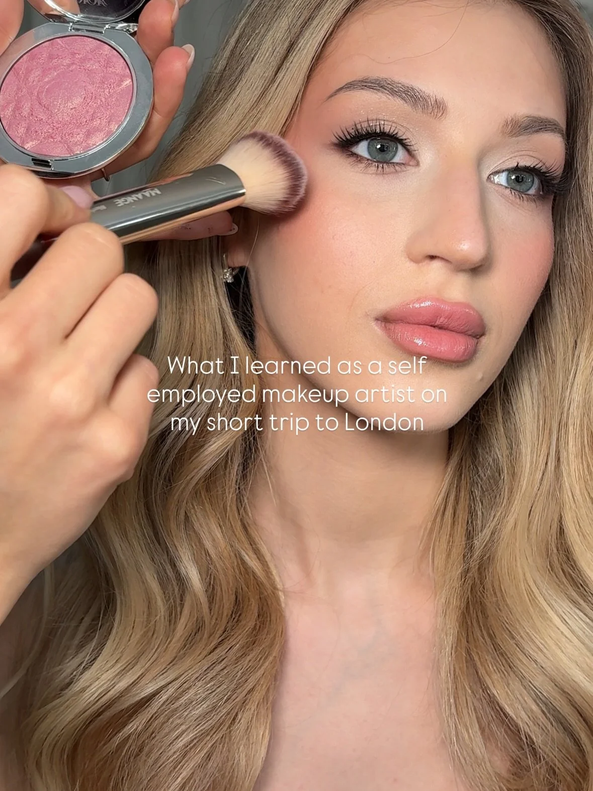 What I have learnt on my short trip to London. 🛩️
&bull;
#anakatanecamakeup #bridalmakeup #london #kristinagasperasacademy