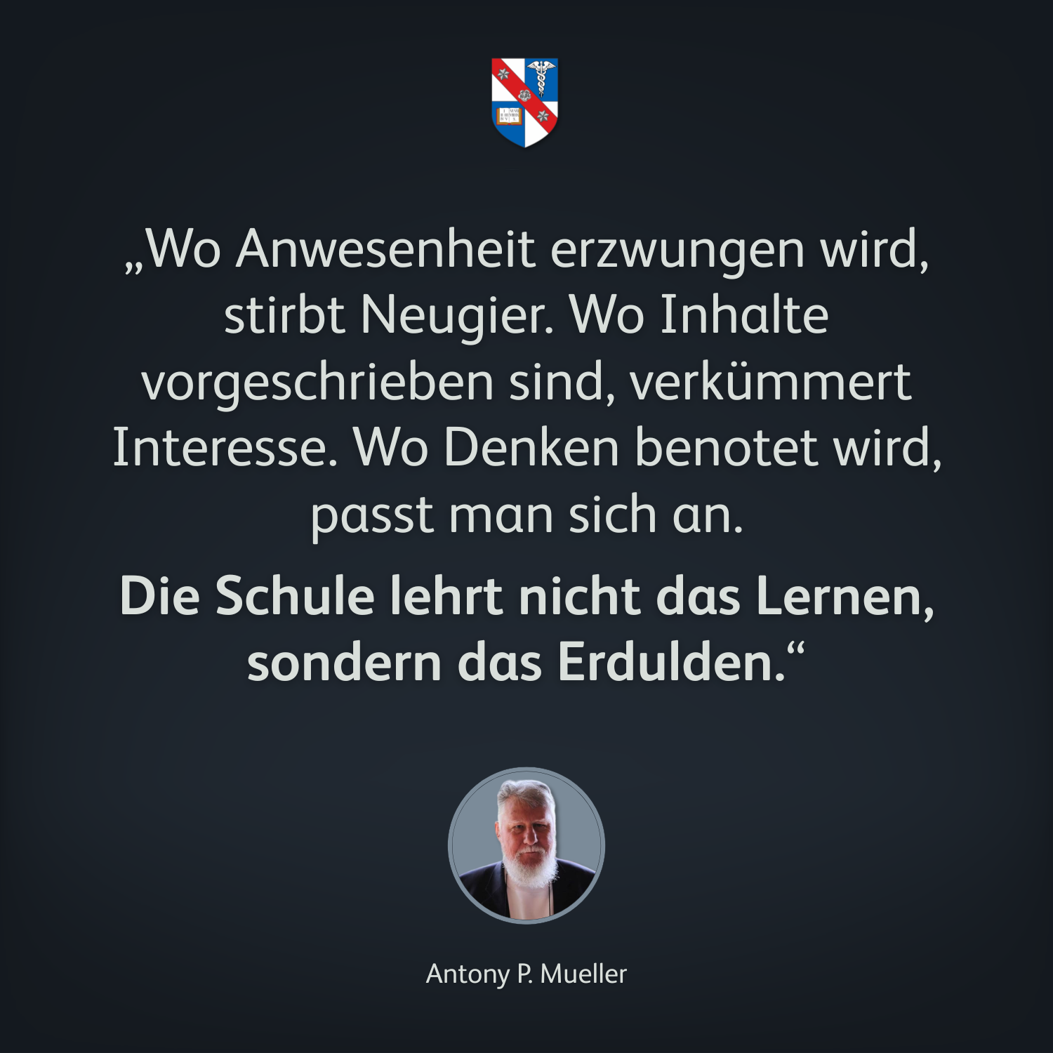Zitat Antony P. Mueller