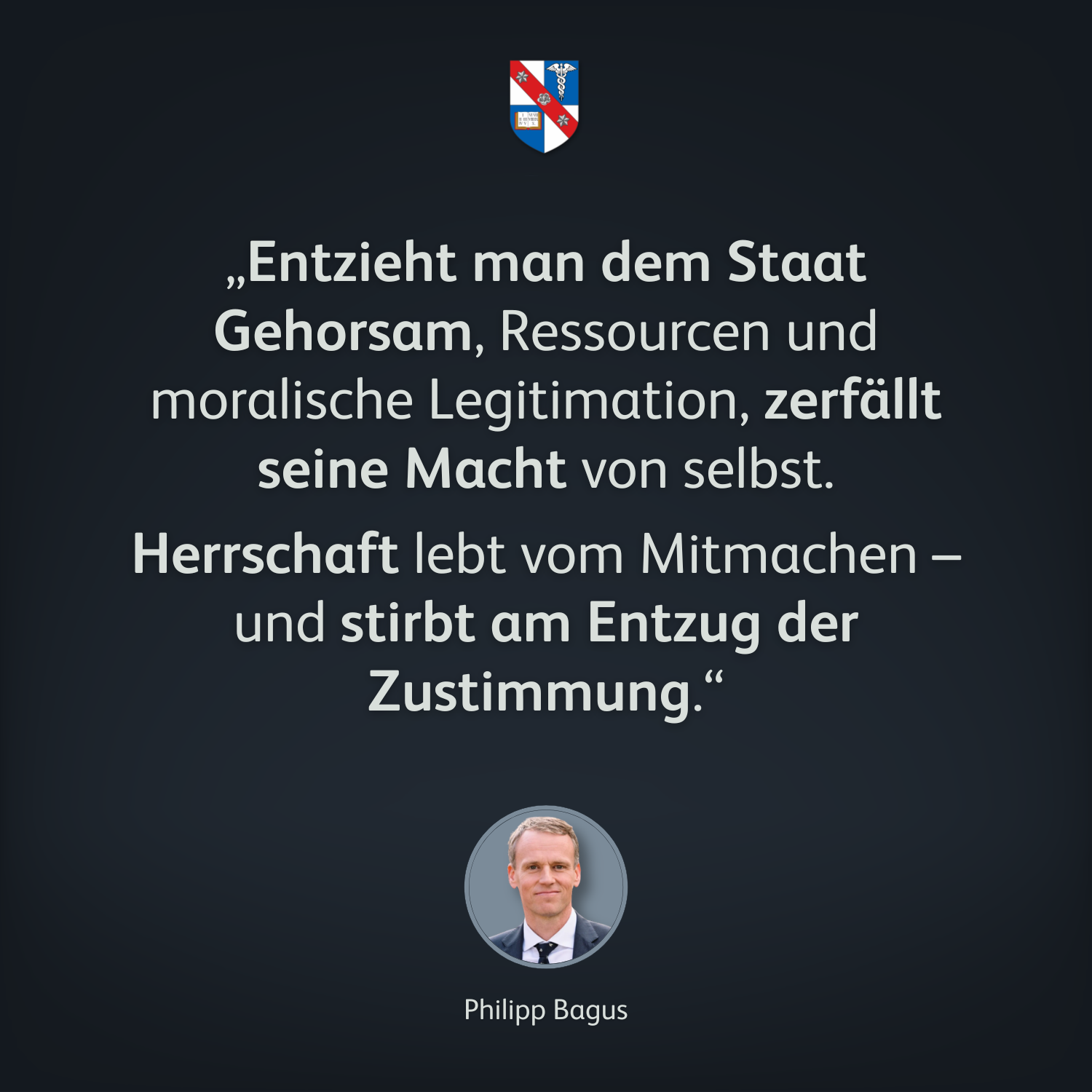 Zitat Philipp Bagus