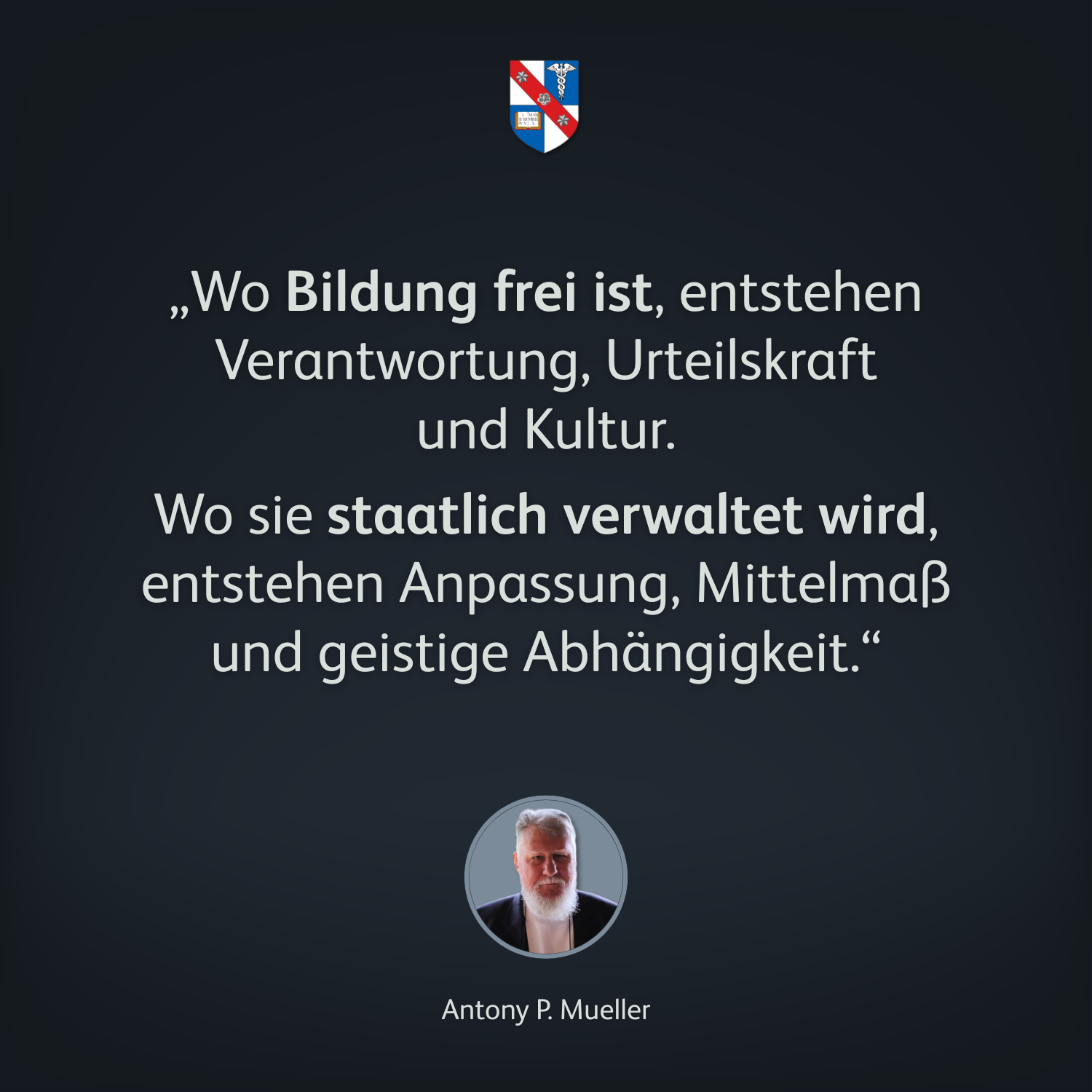 Zitat Antony P. Mueller