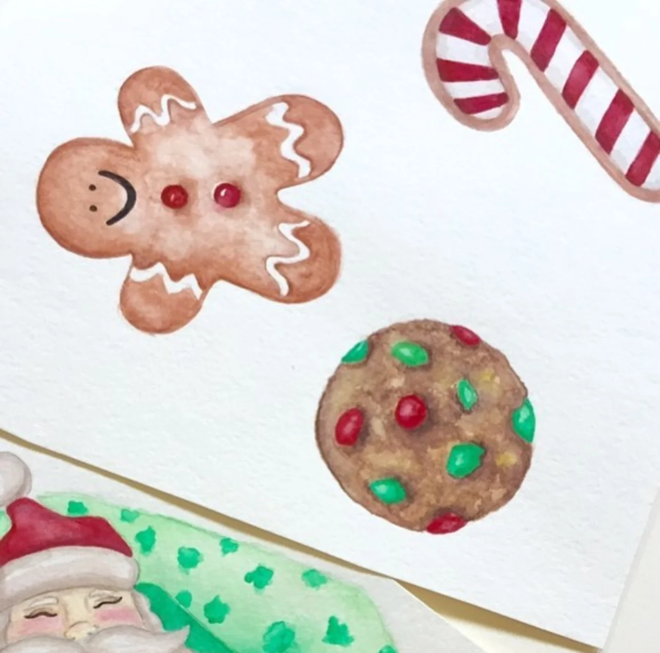 Christmas Cookies Illustration by Carrie Beth