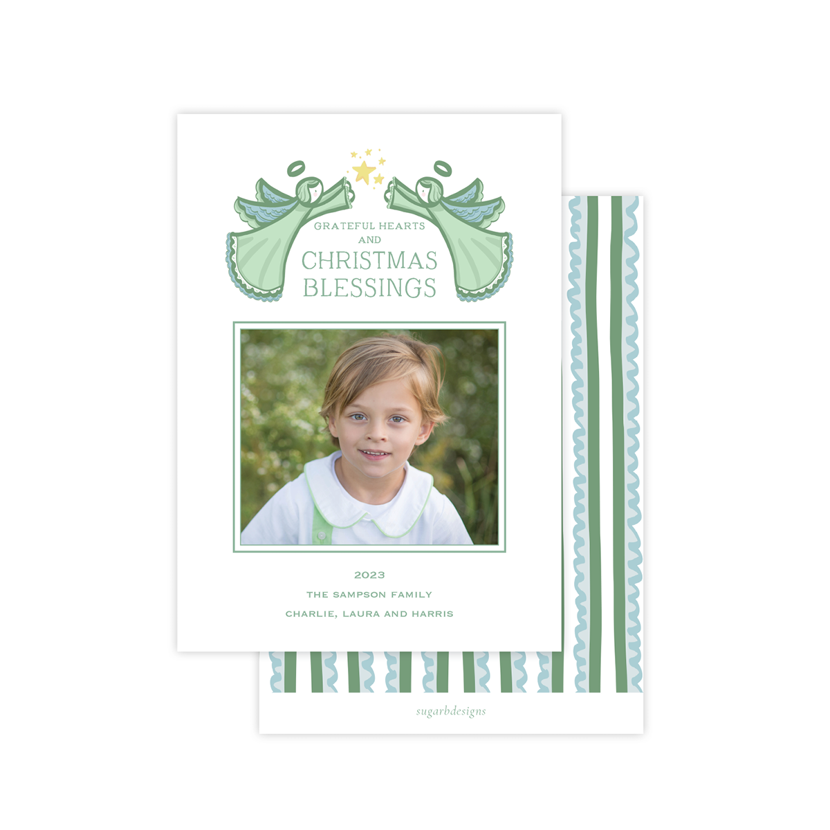 Christmas Card for Sugar B Designs by Carrie Beth