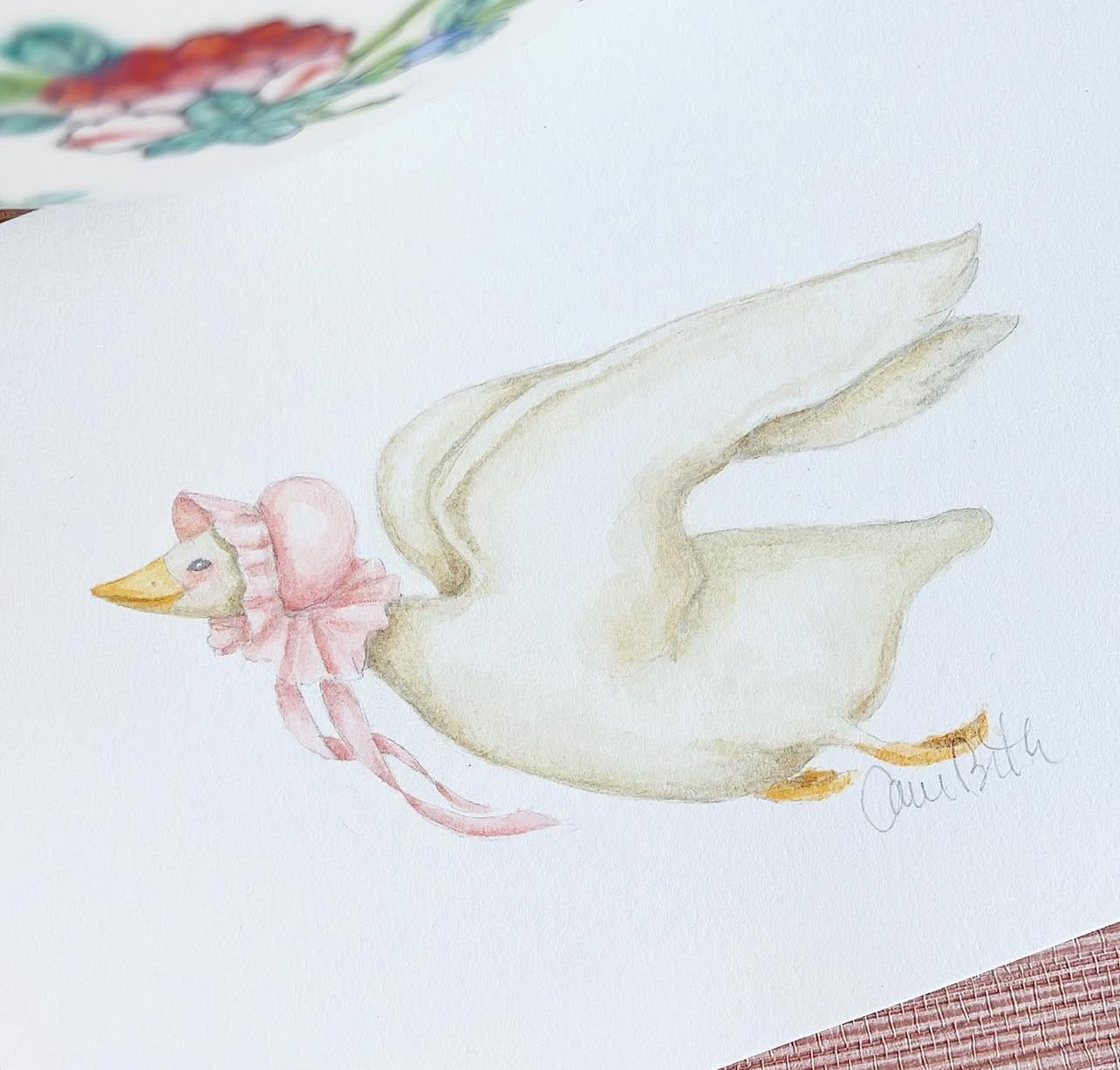 Mother Goose Illustration by Carrie Beth