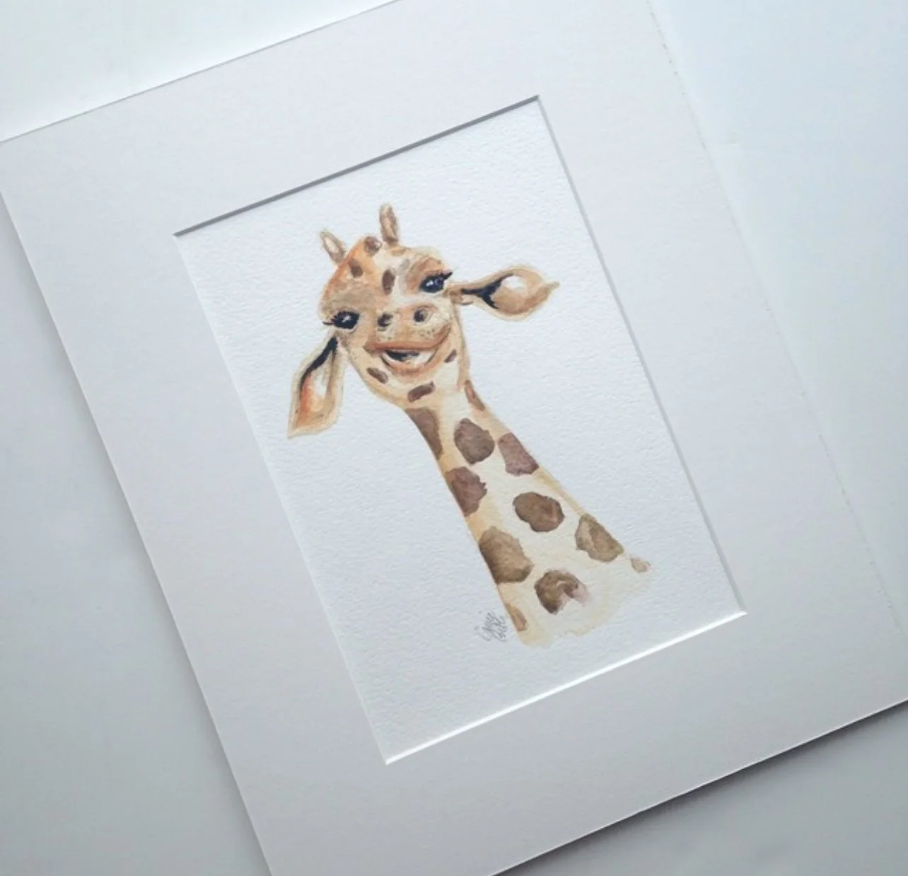 George the Giraffe Illustration by Carrie Beth