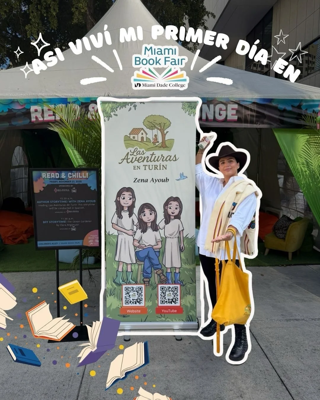 Gracias a cada familia, que a&uacute;n hace el esfuerzo de llevar a sus ni&ntilde;os hacia los libros. 

Ah&iacute;, entre p&aacute;ginas y cuentos, est&aacute; el futuro del saber, la imaginaci&oacute;n y los sue&ntilde;os.

Gracias por apoyarme con