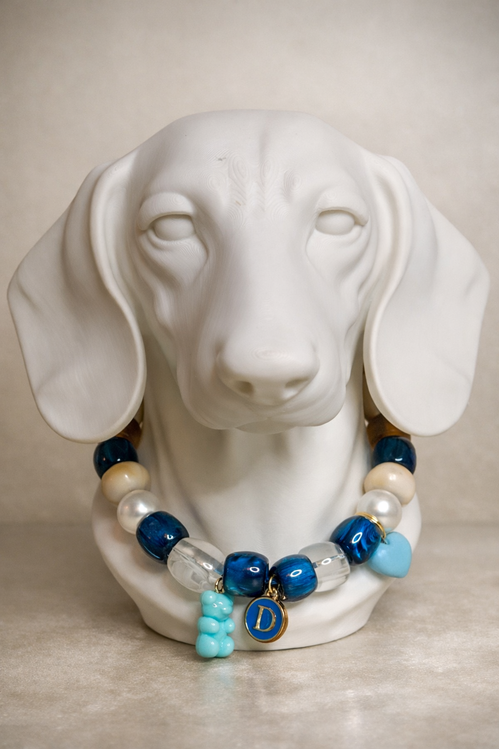 Azure Pup Necklace