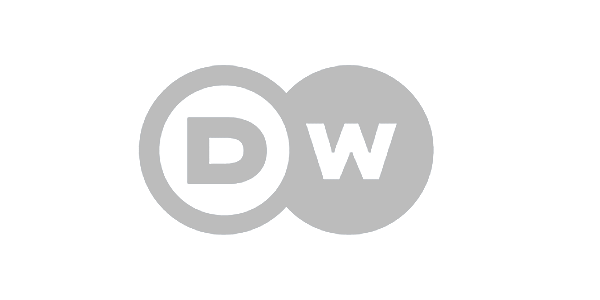 The Deutsche Welle (DW) logo with the letters DW inside two overlapping circles.