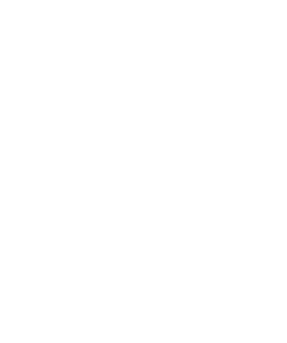 A white outline of a clenched fist with a wrist strap in front of a black background, surrounded by stars and sparkles.