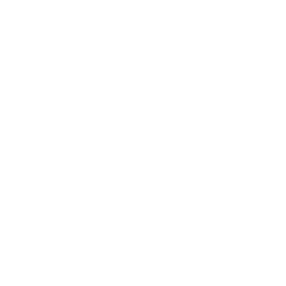 A white globe with latitude and longitude lines on a black background.