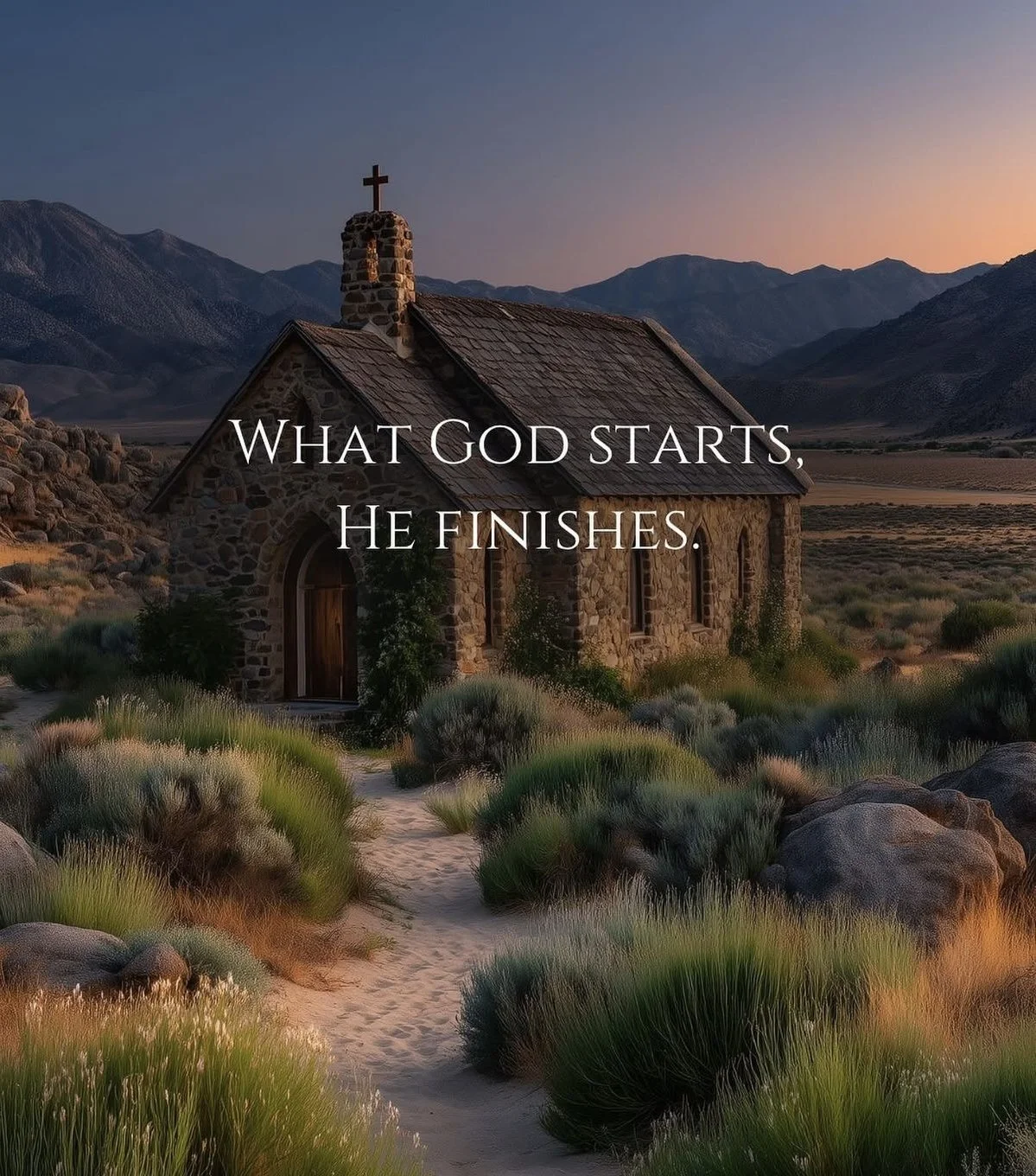 Serene Old Church Magnets