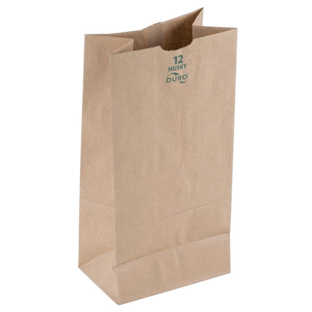 Kraft Paper Bags #25 Husky (500/Case)