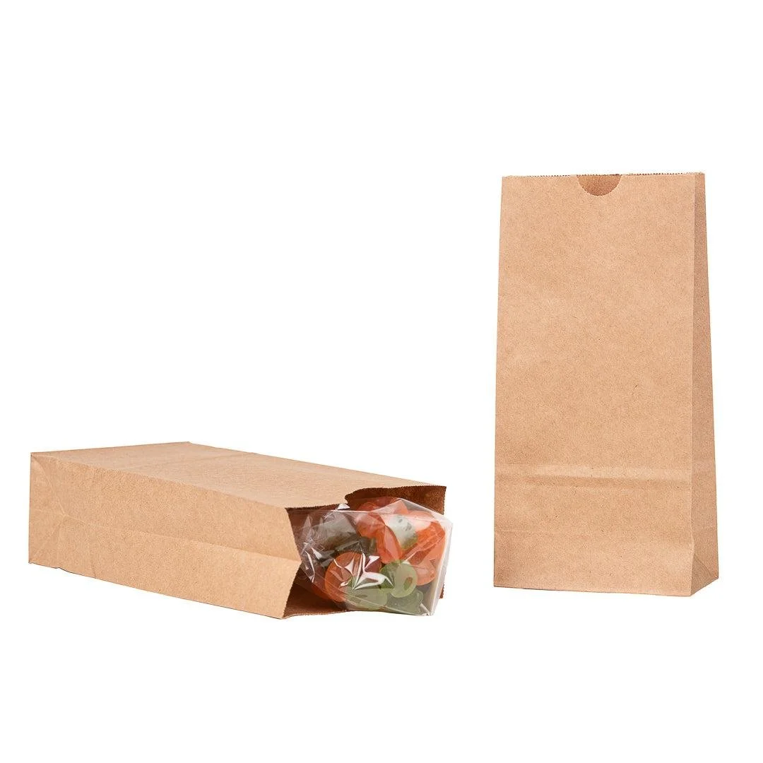 Kraft Paper Bags #1/6 Sack