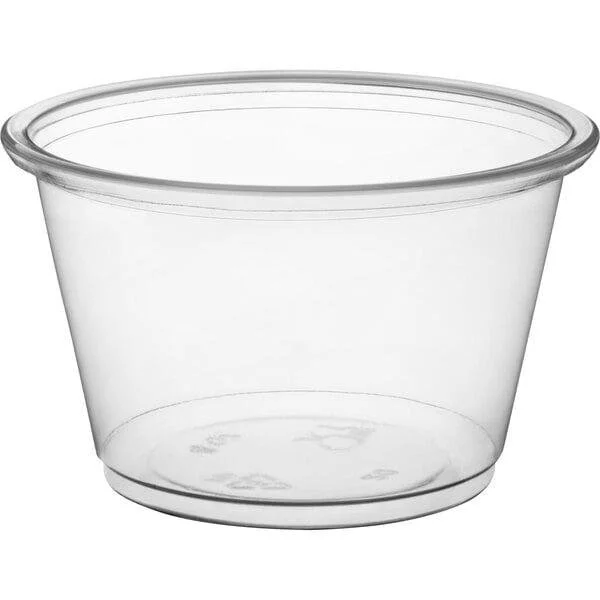 4 oz Plastic Soufflé Cups (2500/Case