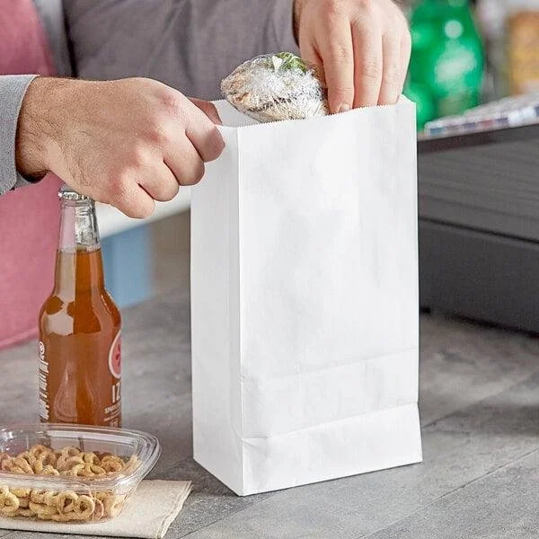 White Paper Bags #8 (500/Case)