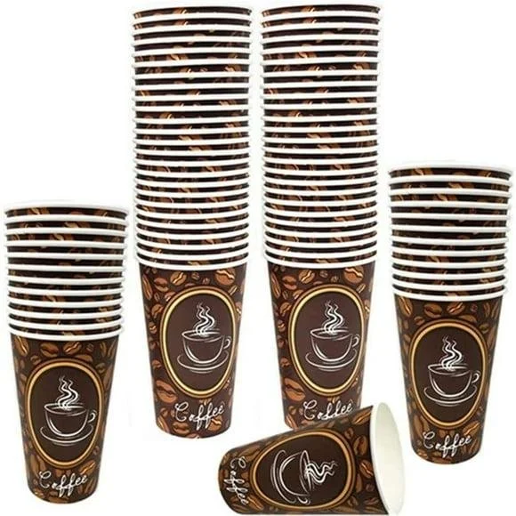 16 oz Printed Paper Coffee Cups (1000/Case)