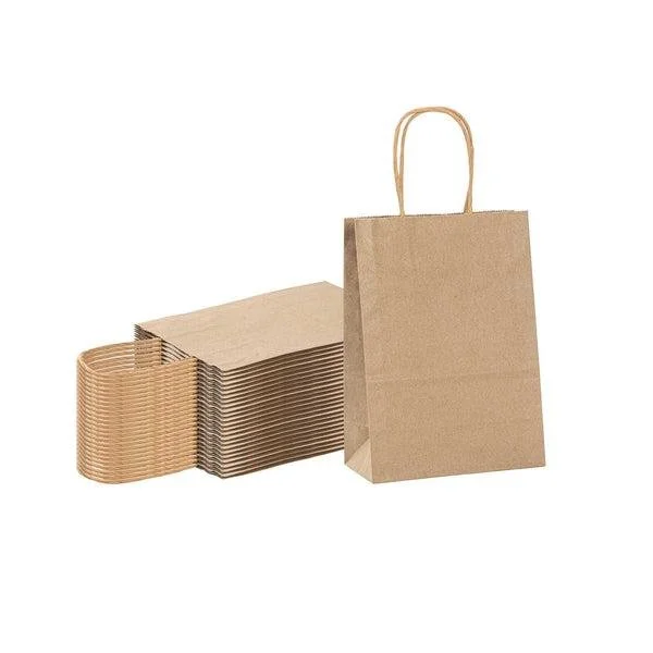 Kraft Shopping Bags “Missy” Size (500/Case)