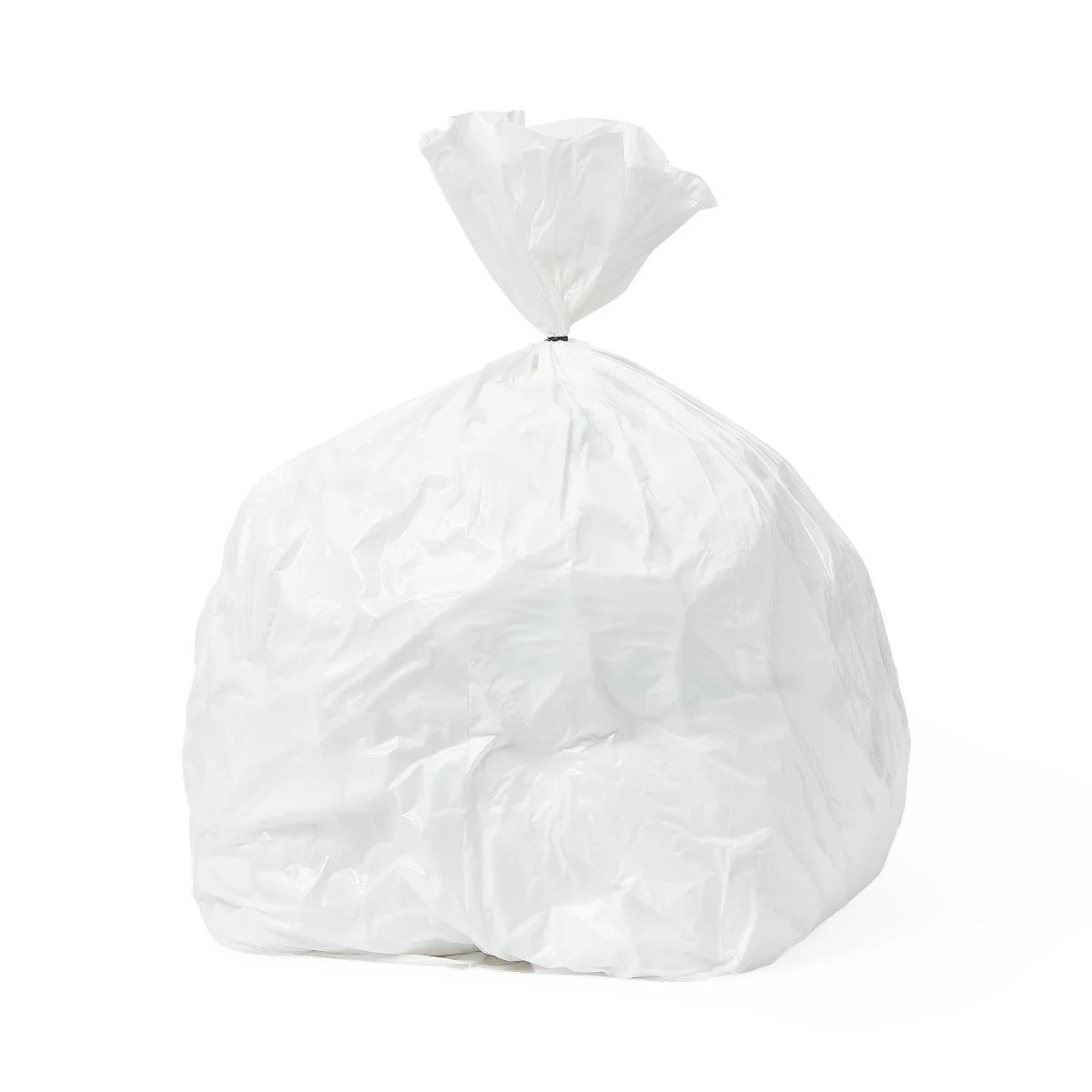 White Tall Kitchen Trash Bags (100/Case)