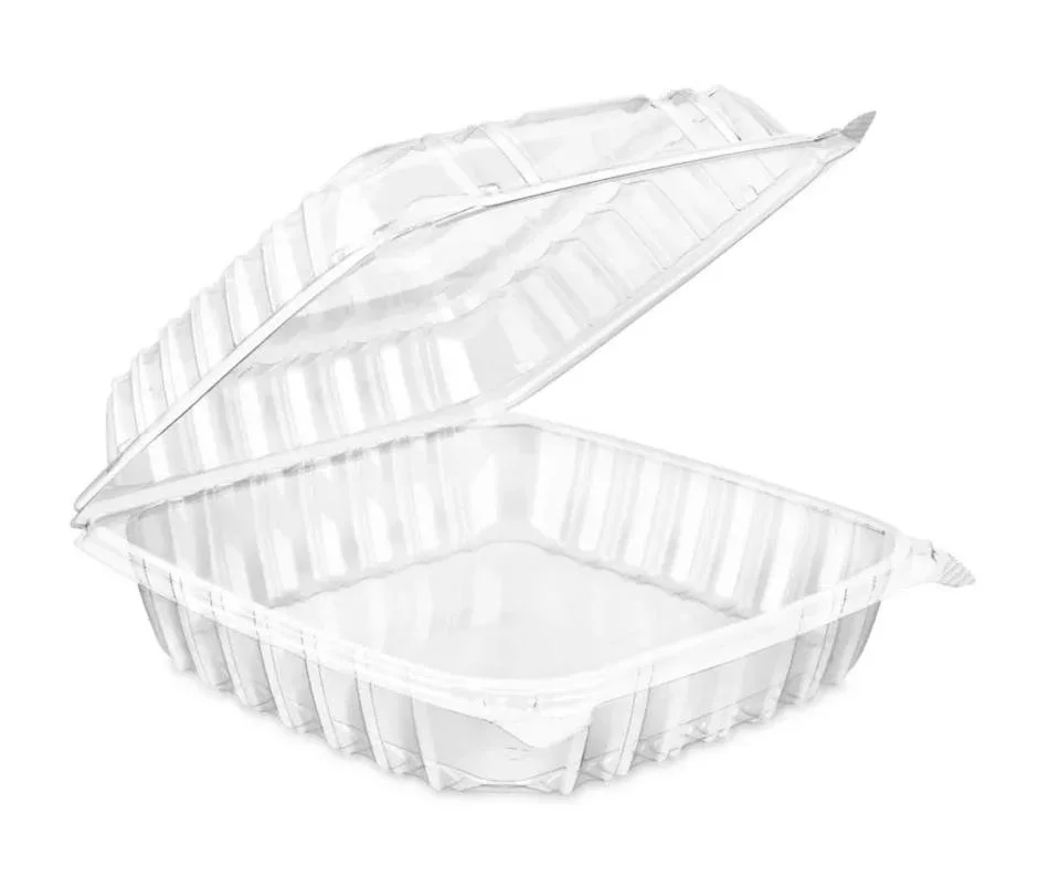 Clear Hinged Containers 5" x 5" x 3" (500/Case)