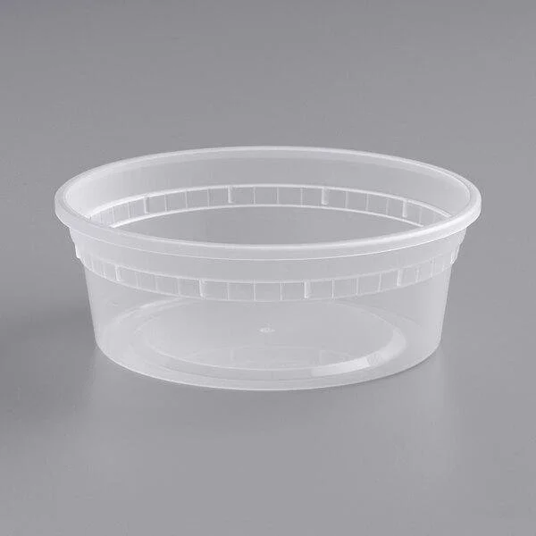 Clear Deli Containers 8 oz (500/Case)