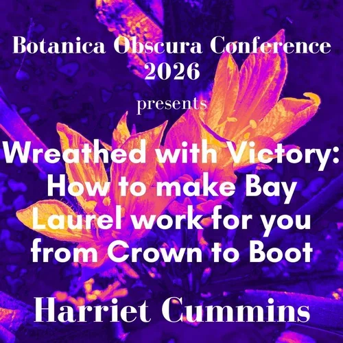 Wreathed with Victory: How to make Bay Laurel work for you from Crown to Boot with Harriet Cummins