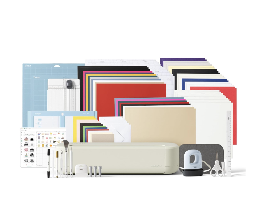 M7 Trading Post recommended Cricut Explore 5 DIY cutting machine for custom branding, stickers, and leathercraft labels in the creative studio.