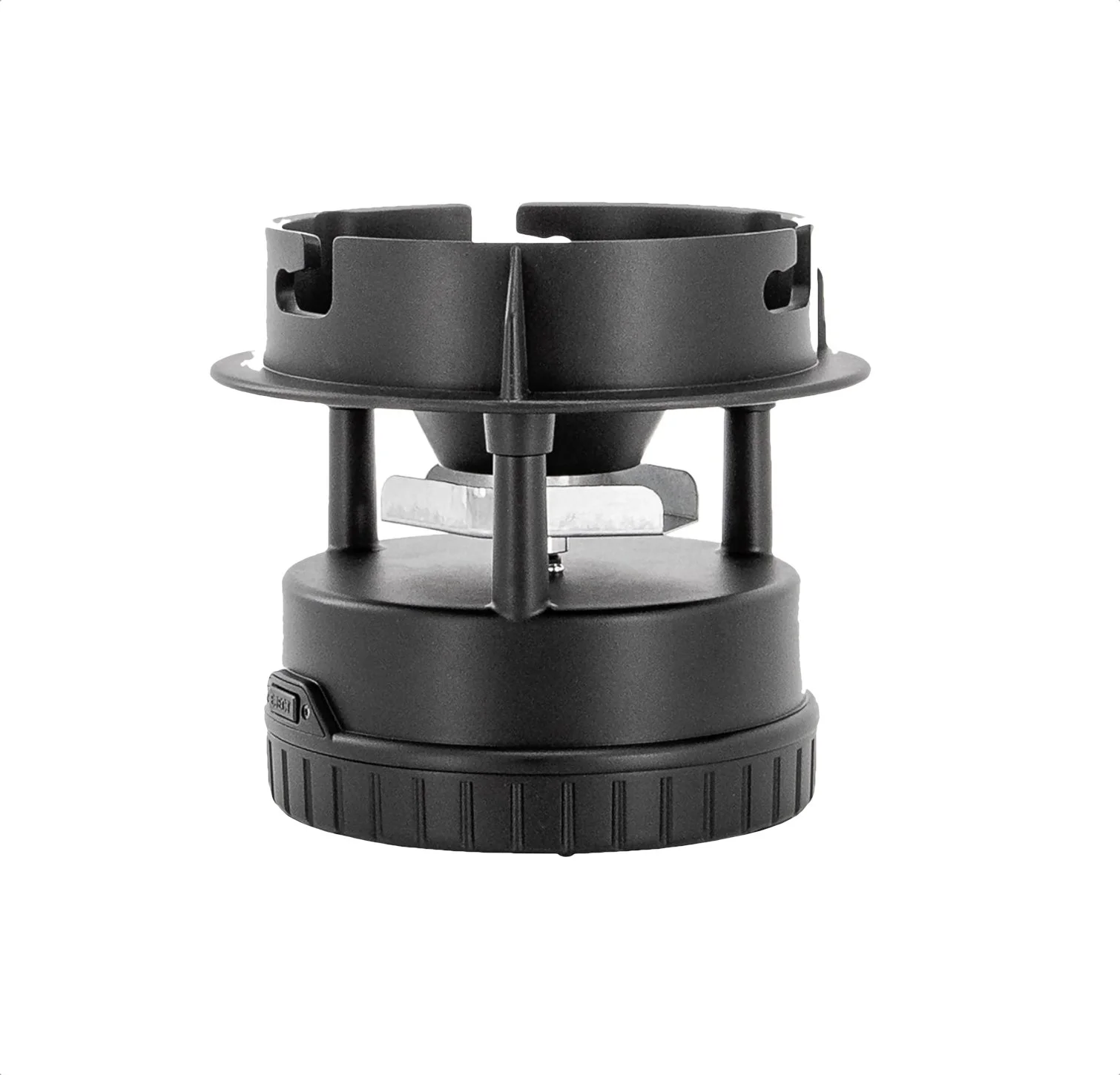 A Moultrie All-in-One II Feeder Kit with Bluetooth connectivity and Quick-Lock technology used at the M7 Trading Post.
