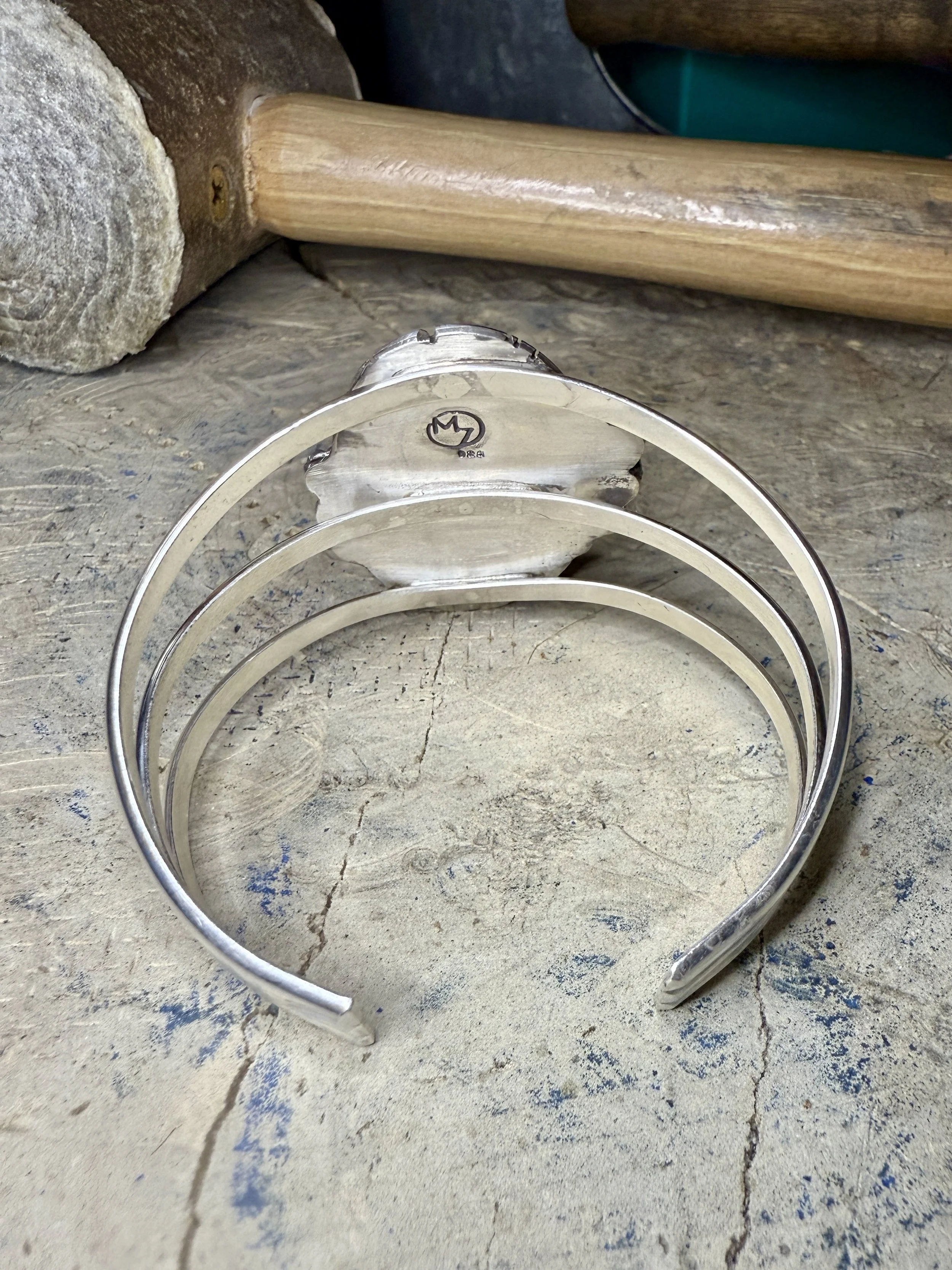 KingmanTurquoiseCuff3.jpgM7 Trading Post | M7 | Sleeping Beauty Turquoise | Turquoise Cuff | Handmade Jewelry | Authentic Turquoise Jewelry