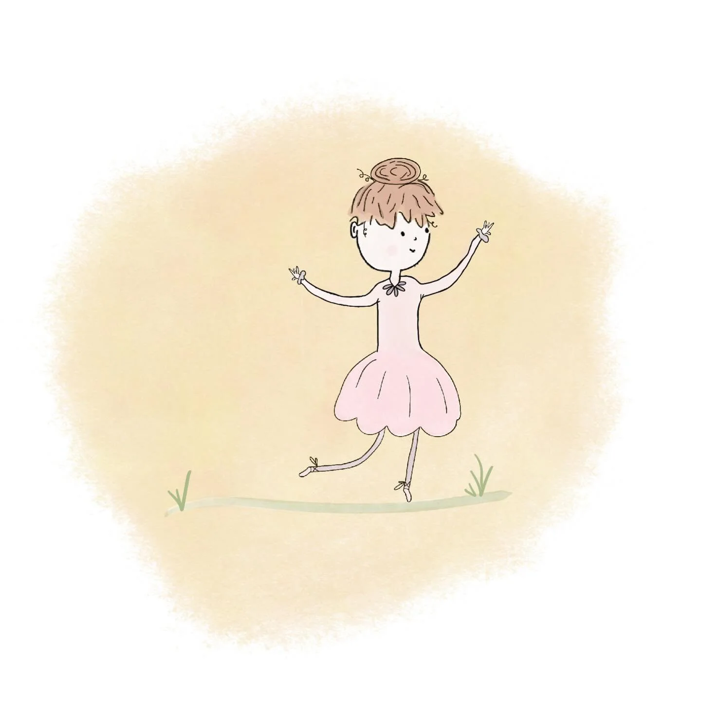 Dance like no one is watching ♡ #zadykalayaking #authorillustrator #illustration #wip #weeklyillustrations