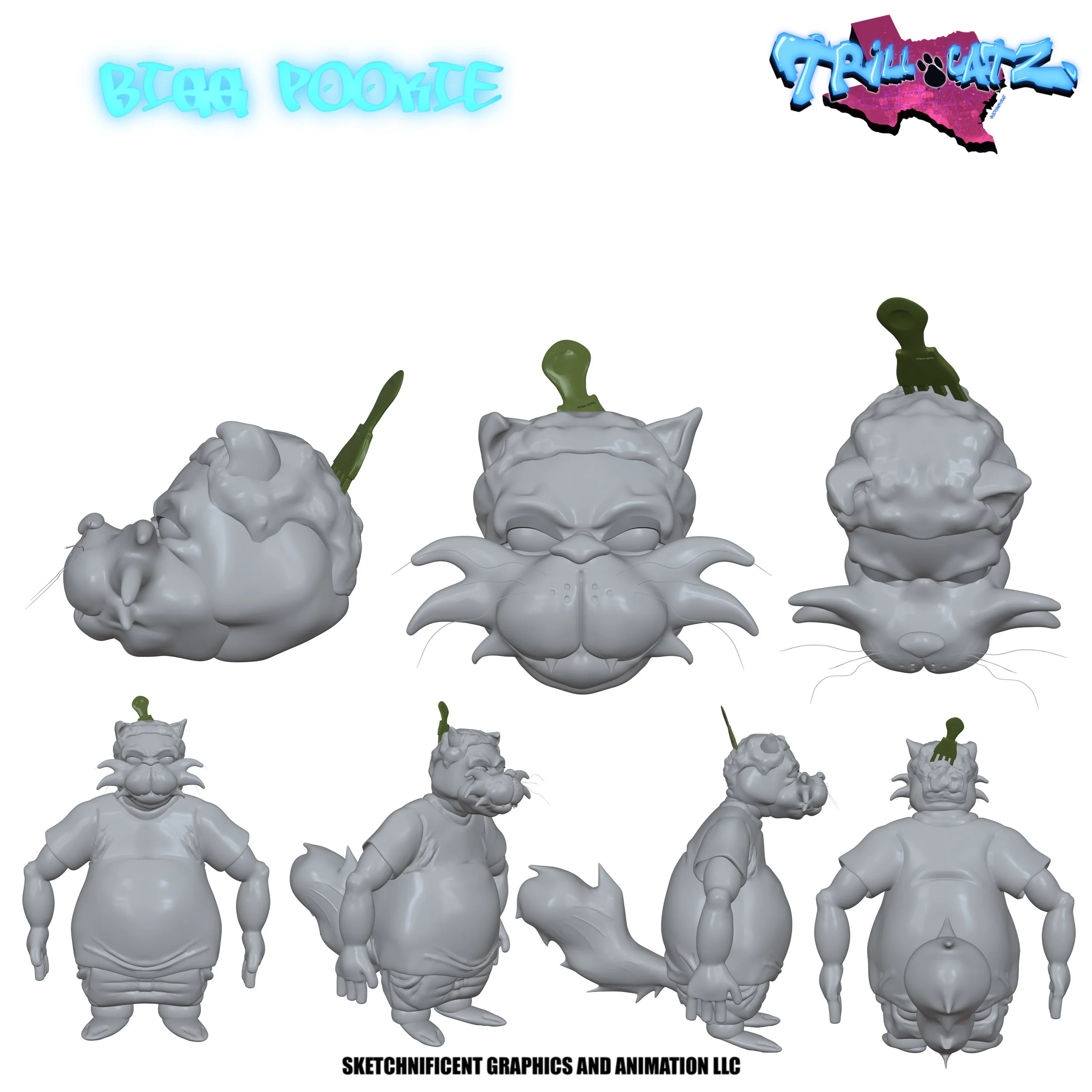 3d model Bigg pookie 2025