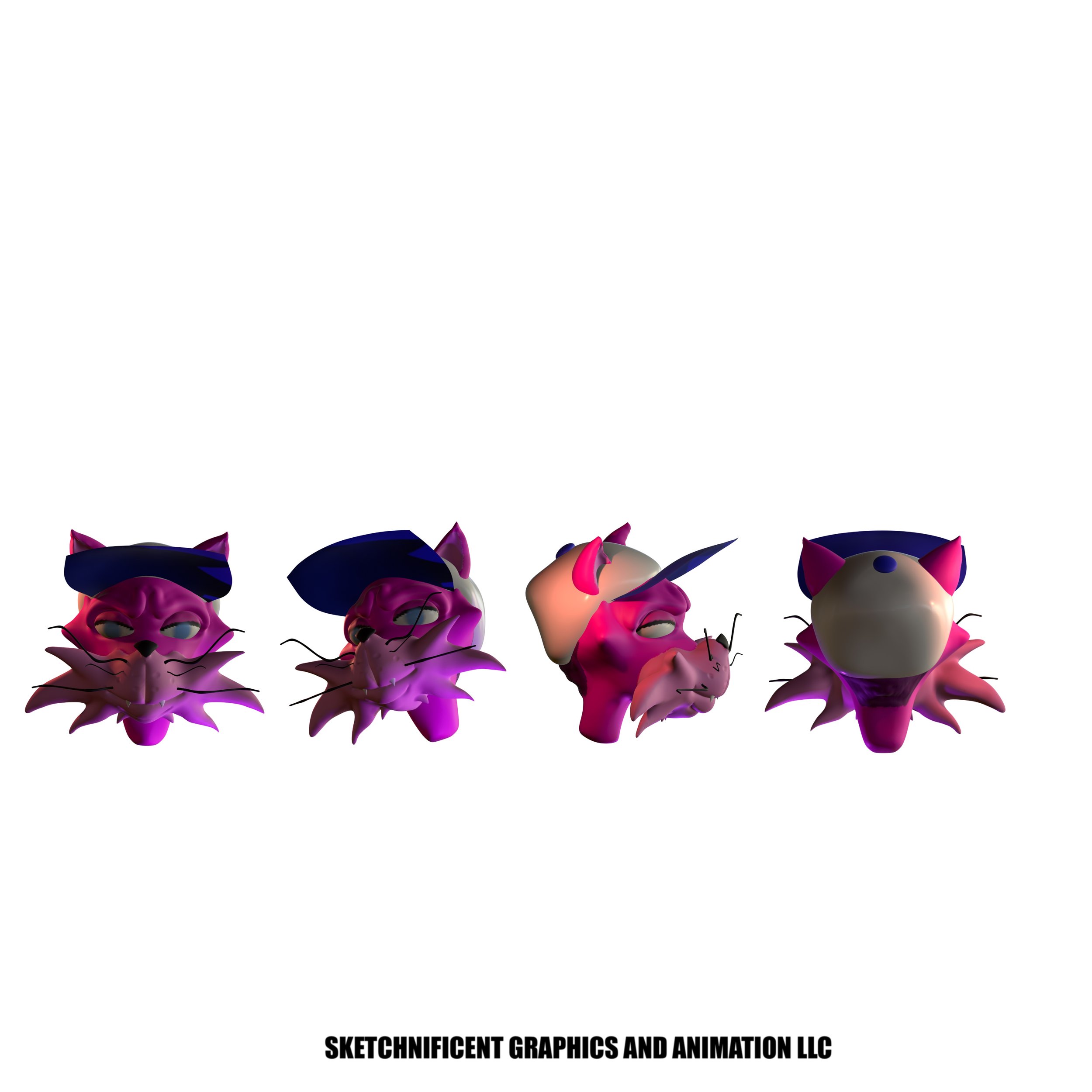 3d model of Redd 2025