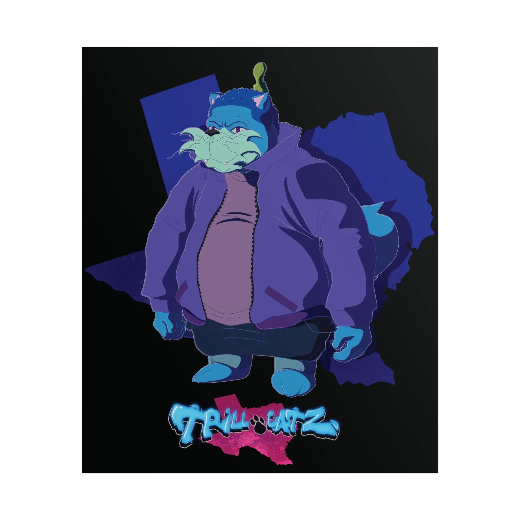 Bigg Pookie un framed poster