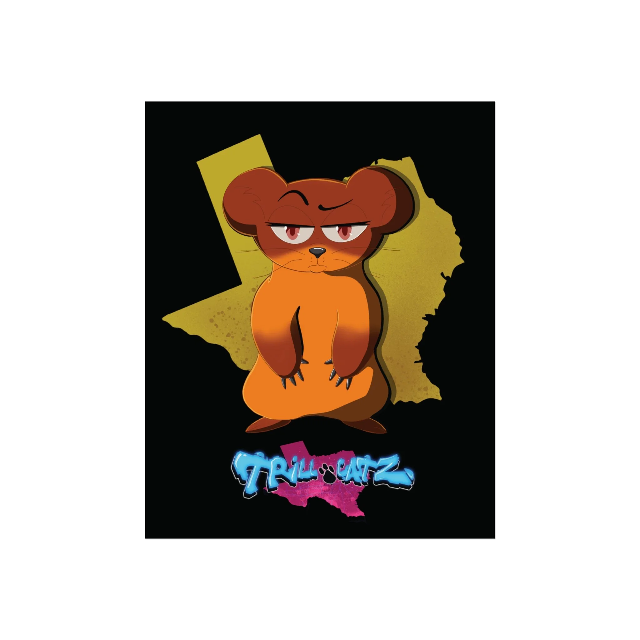 Toothpicc un framed poster