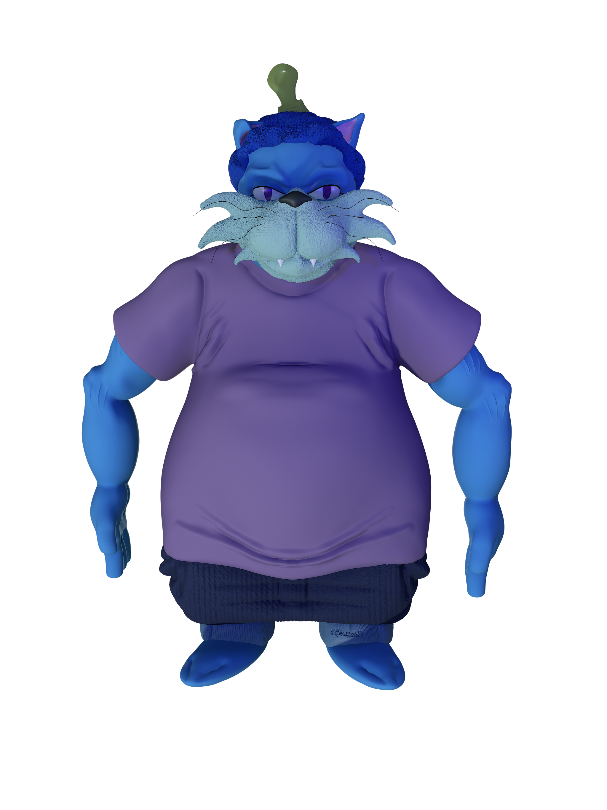 3d model of Bigg pookie no jacket 2025