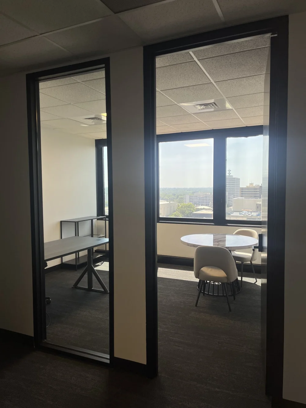 A furnished private office suite at Townsite BizHub