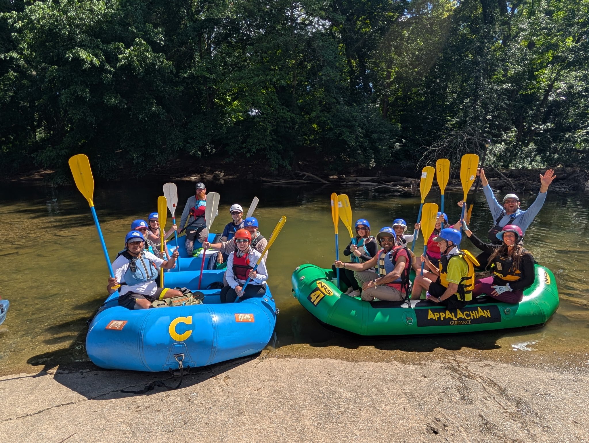 One Day Vegan Summer Rafting Retreat 8/29