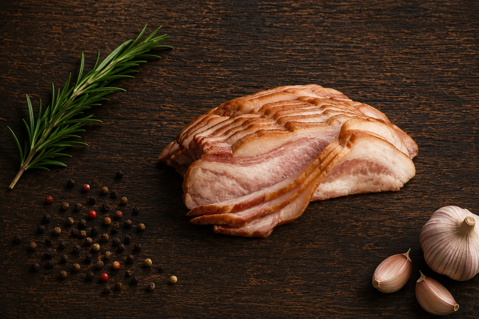 Hickory Smoked Jowl Bacon