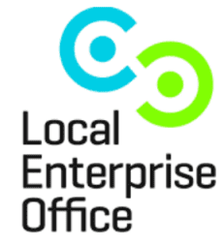 Local Enterprise Office (LEO) logo – Supporting Irish SMEs in accessing Green for Business grants and energy efficiency funding.