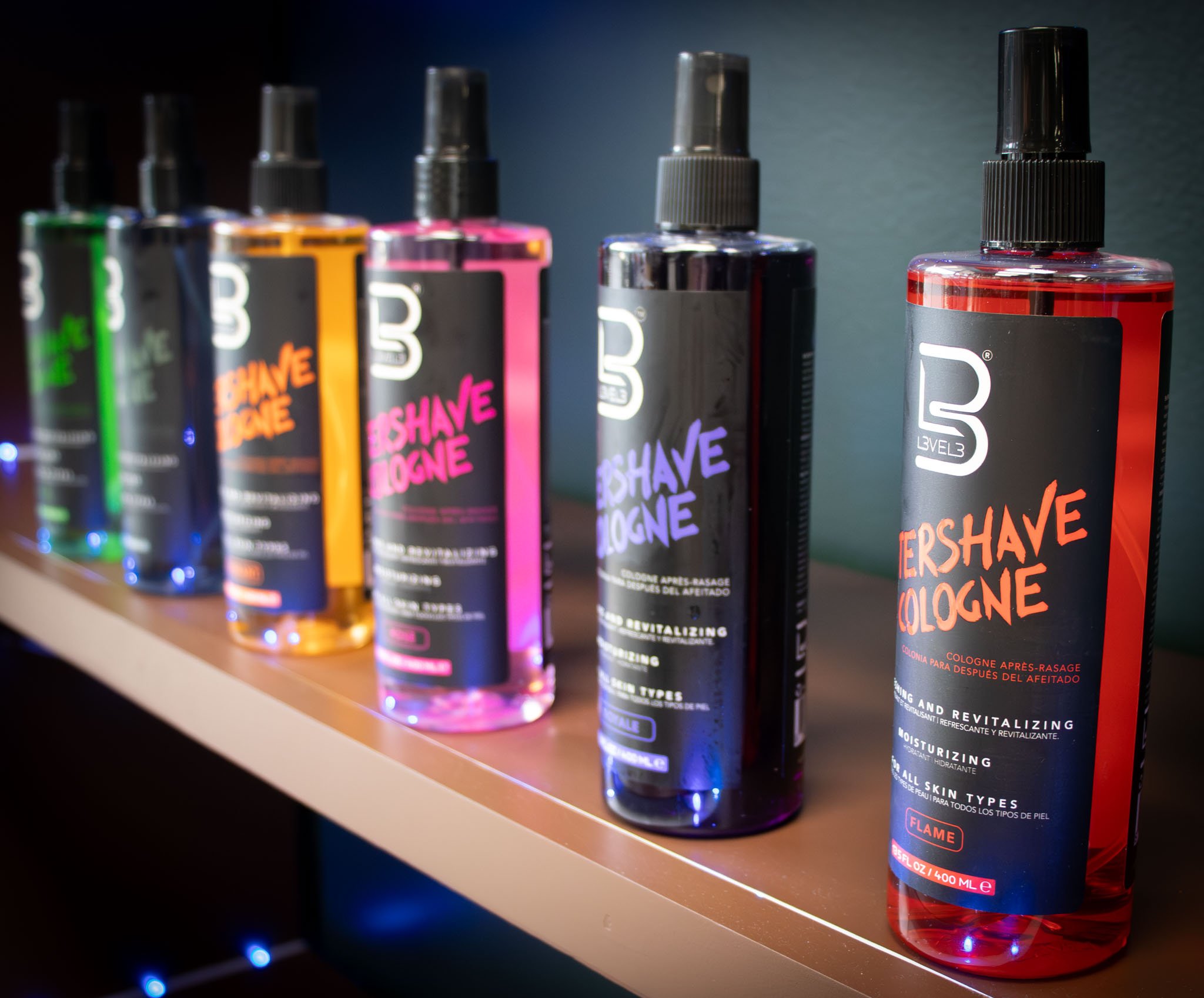 Level 3 Grooming Products at Brunos Barbershop Evans