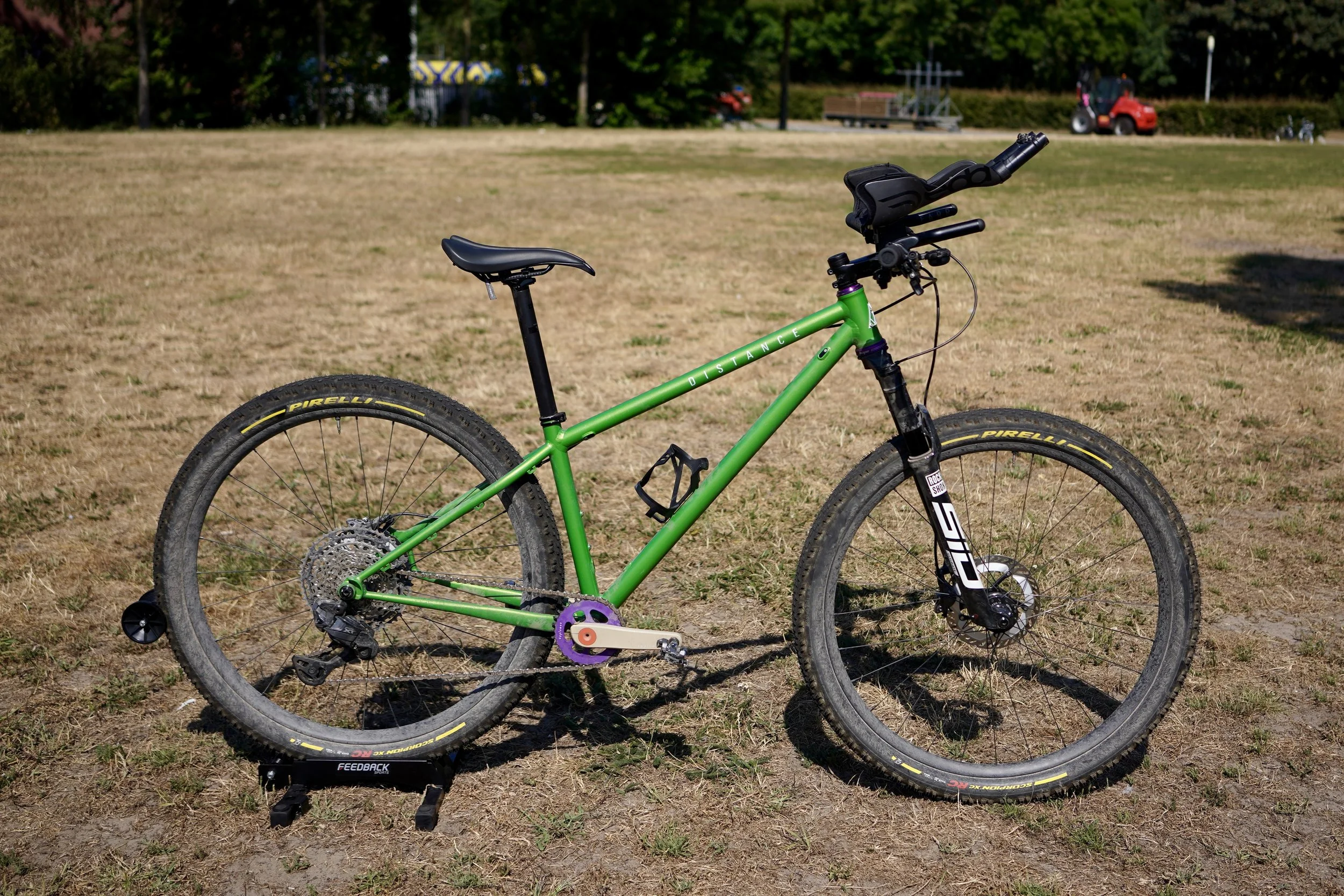 Gen her Distance 60 in a custom Kawasaki Green