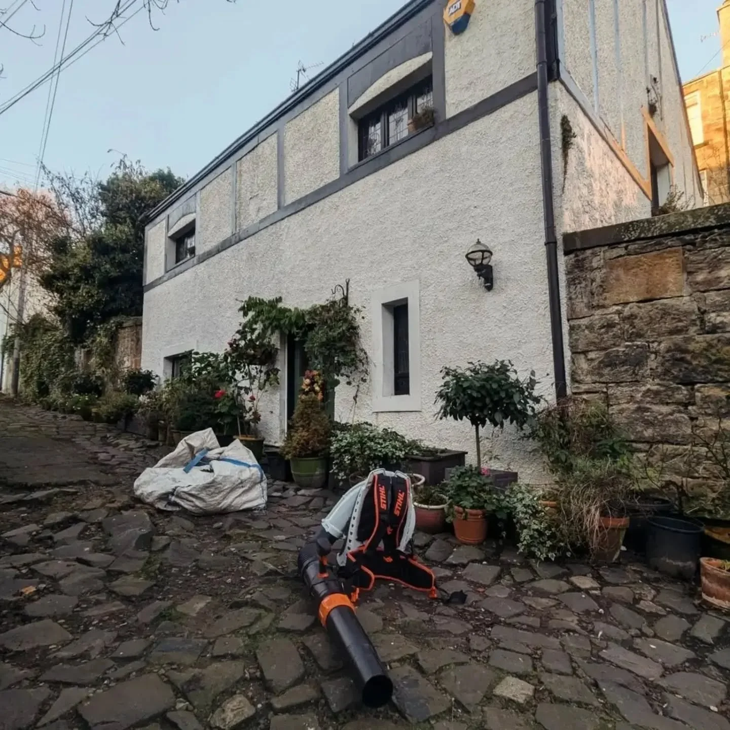 🍂 Clearing Athole Lane: A Little Piece of Glasgow History
