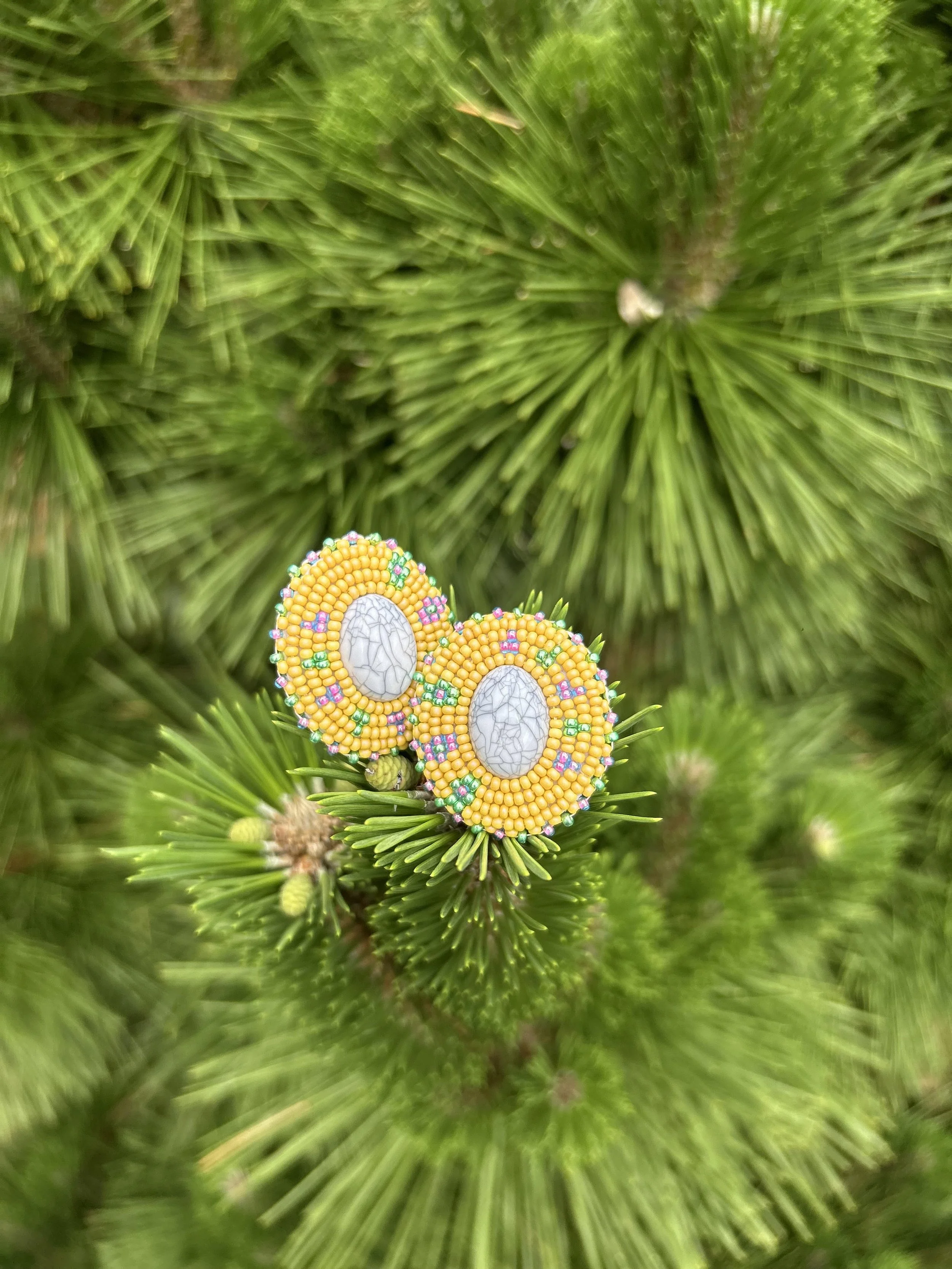 Forest Halo Studs