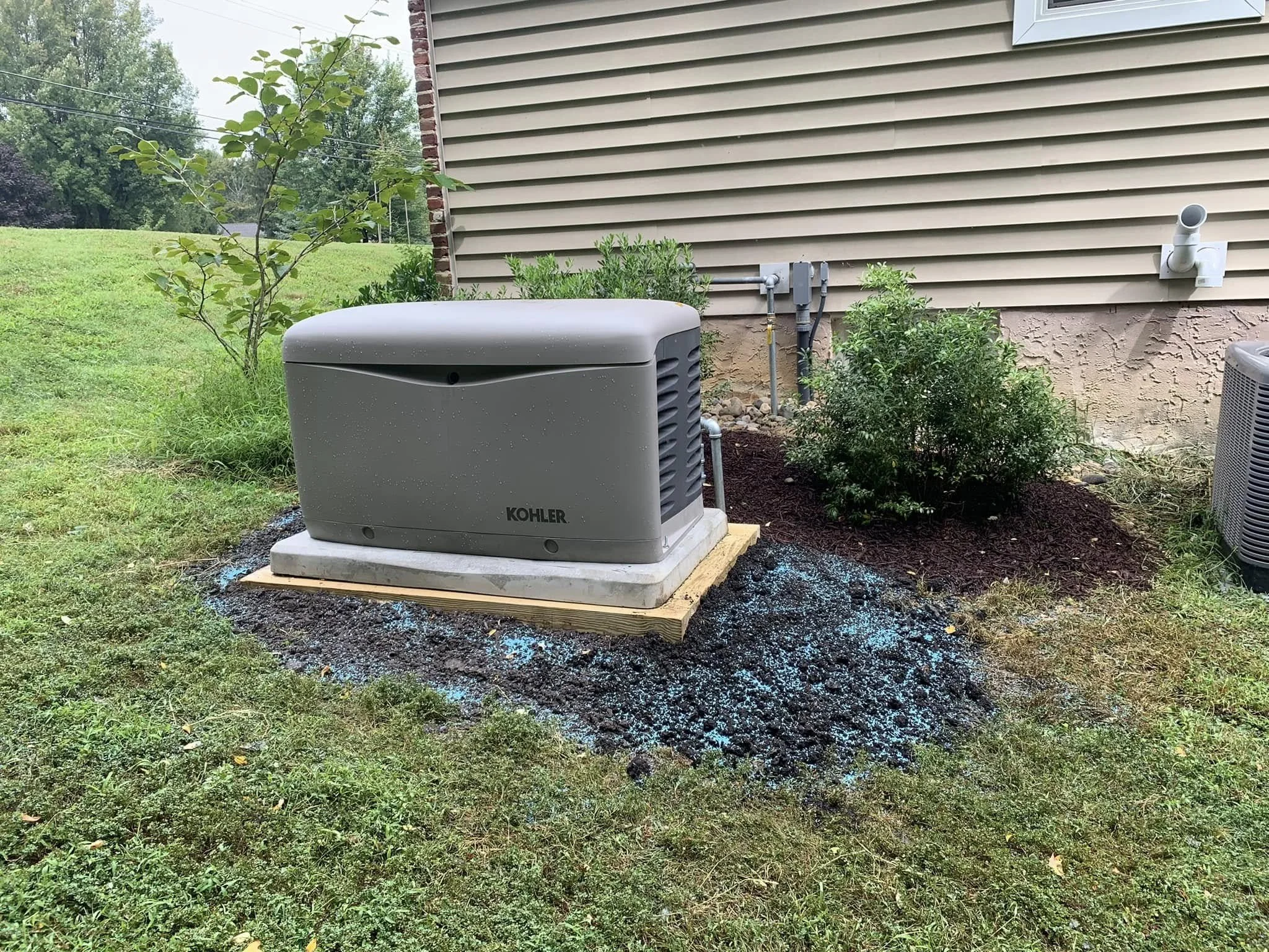 Generator installation in DE